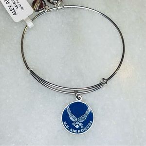 Alex and Ani NWT Air Forces Adjustable Bangle Bracelet 581